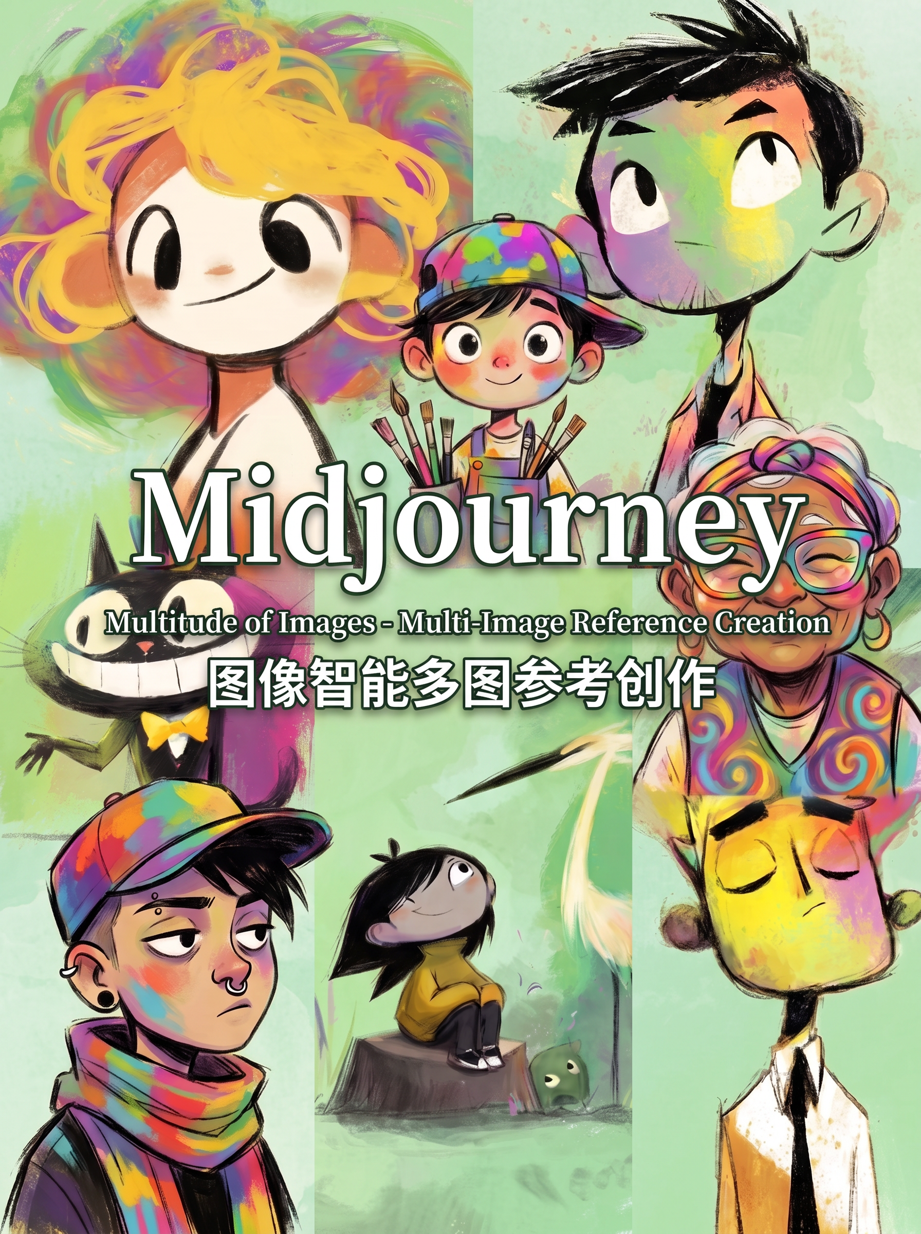 Midjourney 多图参考创作